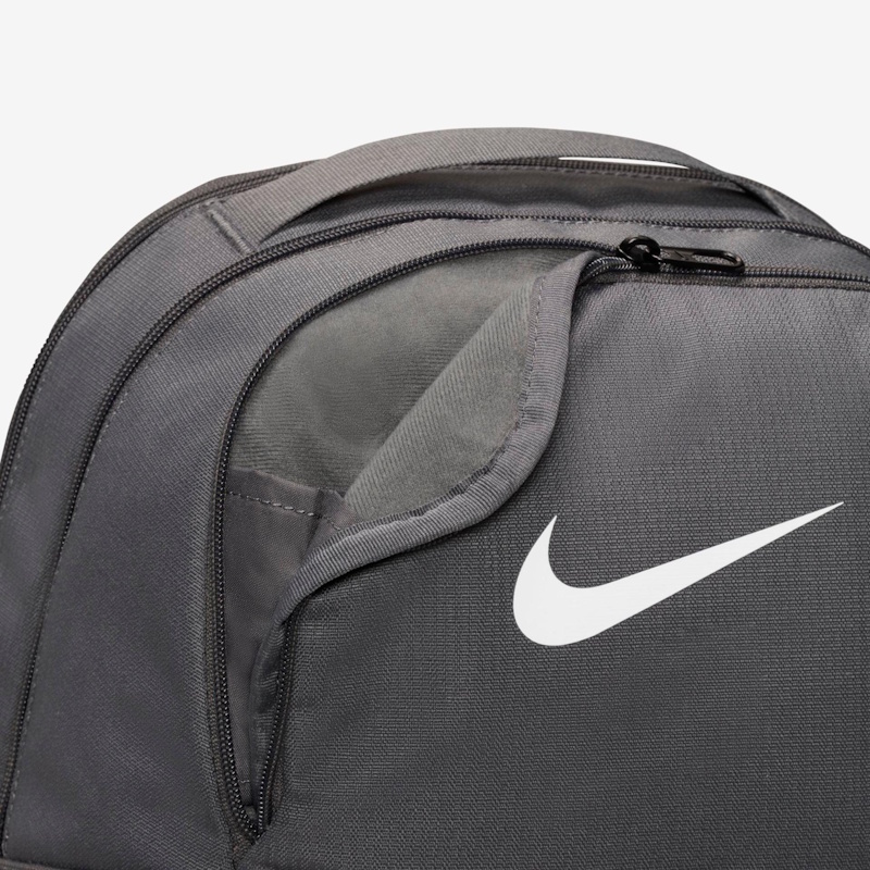 Nike cap embroidered Swoosh logo close-up